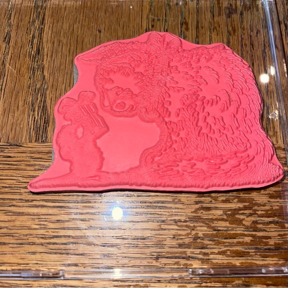 House Mouse Stampa Rosa Holiday Havarti  Cheese Gift 2002 Rubber Stamp 515 - Picture 2 of 2